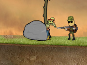 Zombie-shooting-game-on
