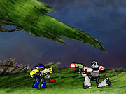 Schietspel-met-twee-robots